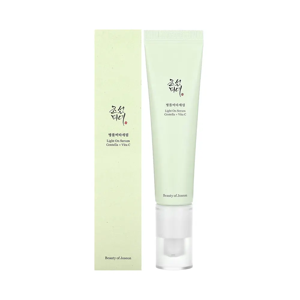 LIGHT-ON-SERUM-CENTELLA-VITA-C سرم روشن کننده بیوتی آف جوسان ویتامین سی Beauty Of Joseon